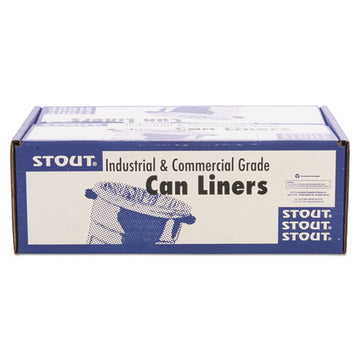 Stout® by Envision™ Total Recycled Content Plastic Trash Bags, 60 Gal, 1.5 Mil, 36" X 58", Brown-black, 100-carton freeshipping - TVN Wholesale